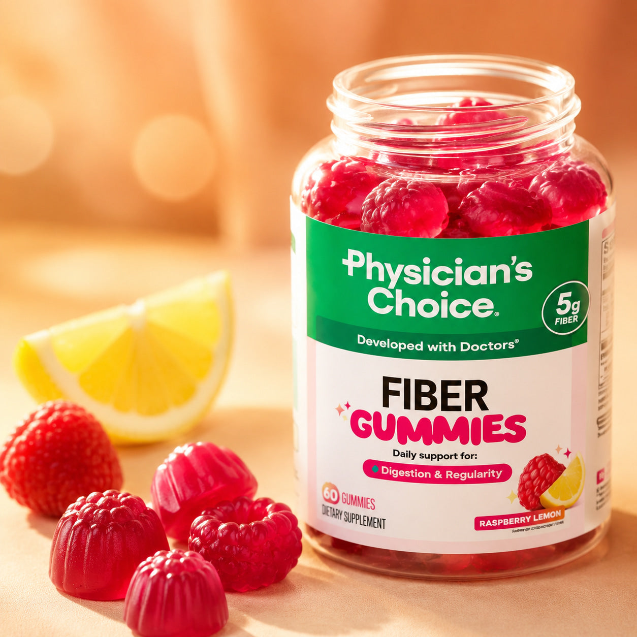 Fiber Gummies – Gomitas de Fibra para una Digestión Ligera