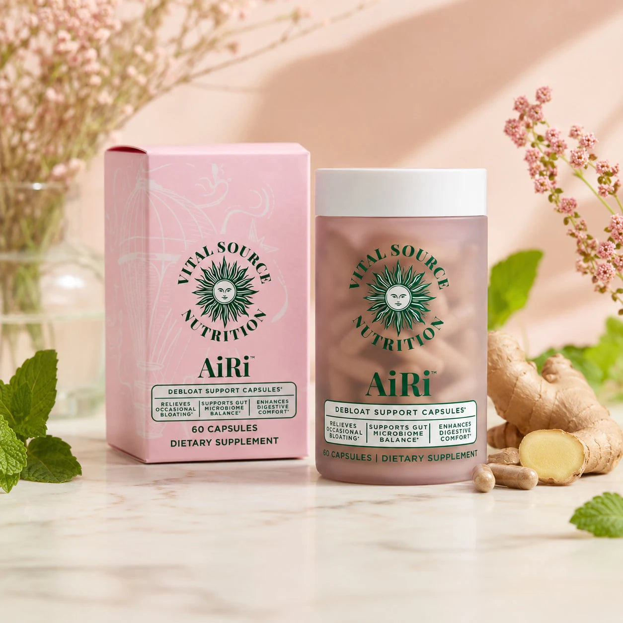 AIRI — Alivio Natural para la Hinchazón y Digestión